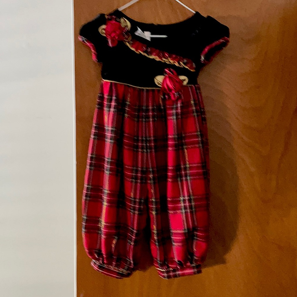 12 mos girls Christmas outfit